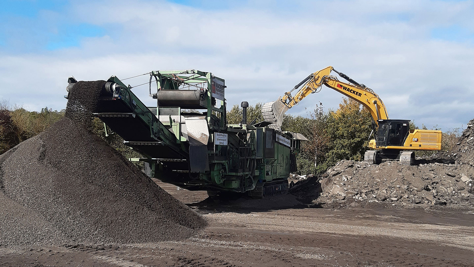 Leistungsbereich Baustoff-Recycling