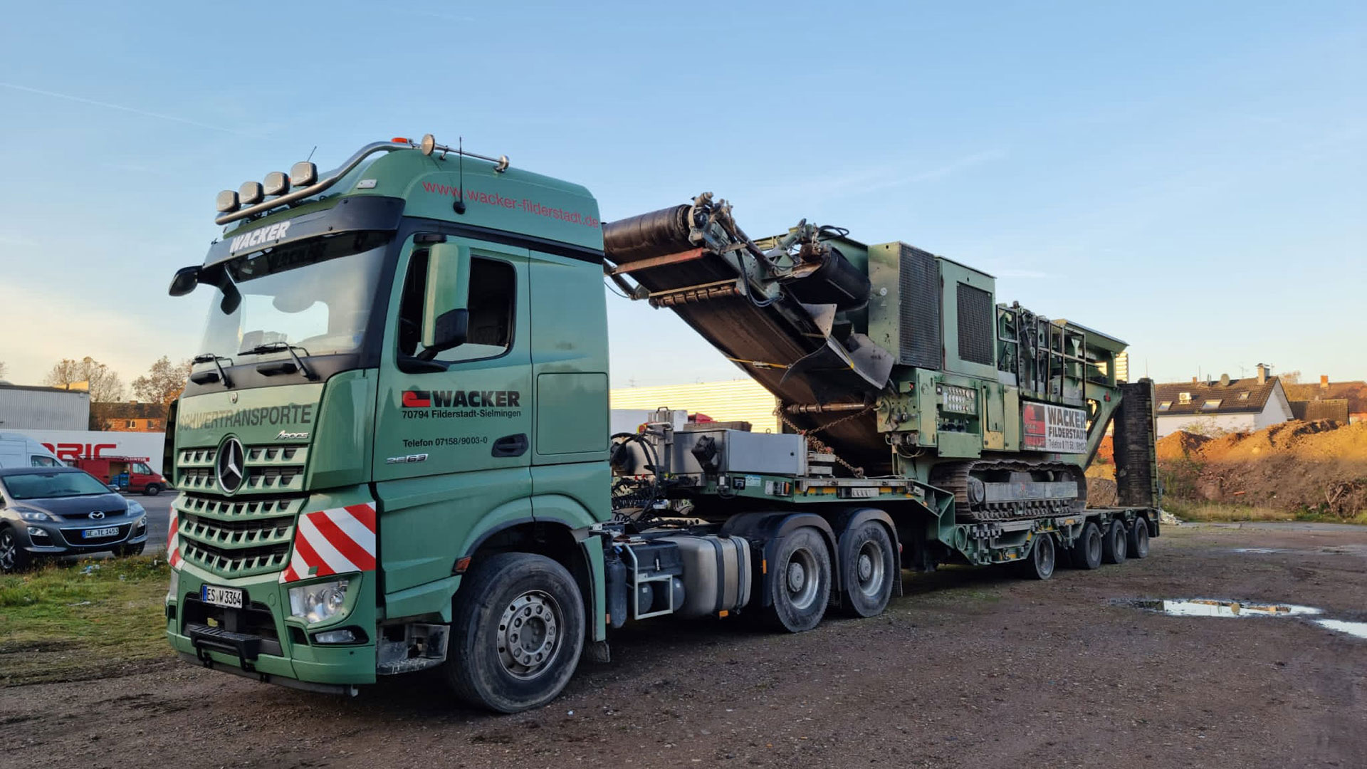 Leistungsbereich Schwertransport