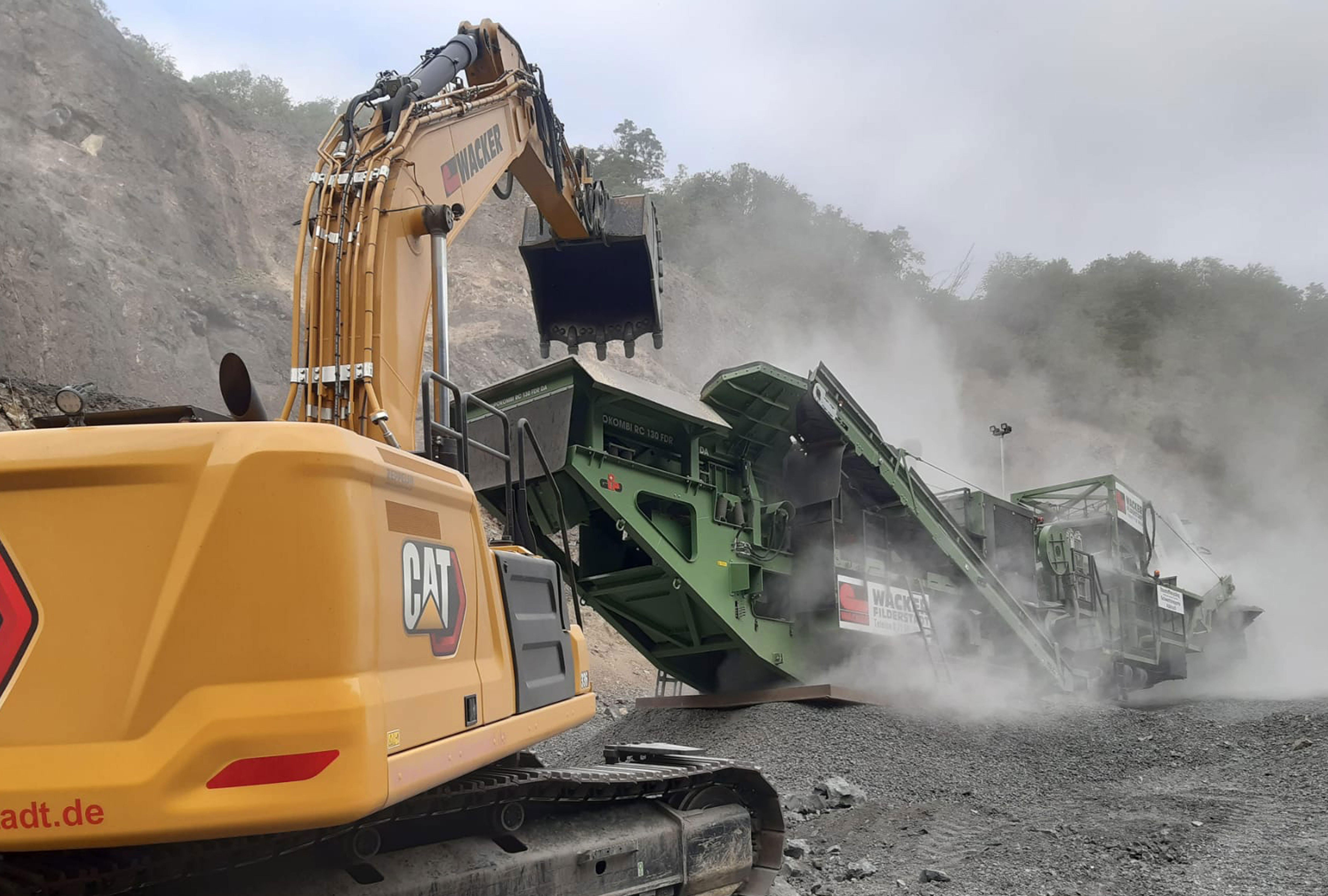 Baustoff Recycling Brecher